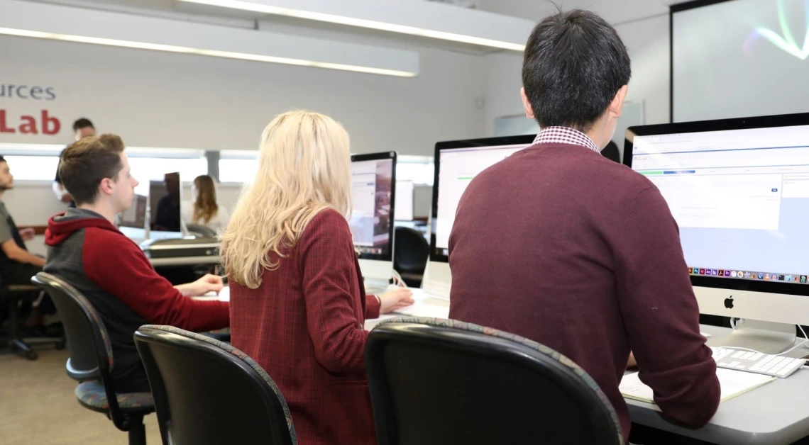 students in classroom